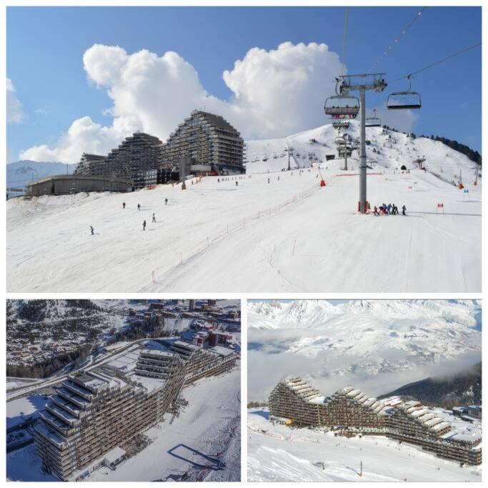 Studio Cosy 2100M Pied Des Pistes-Direct To Ski Slopes-Ski In Ski Out-La Plagne Aime 2000 Ngoại thất bức ảnh