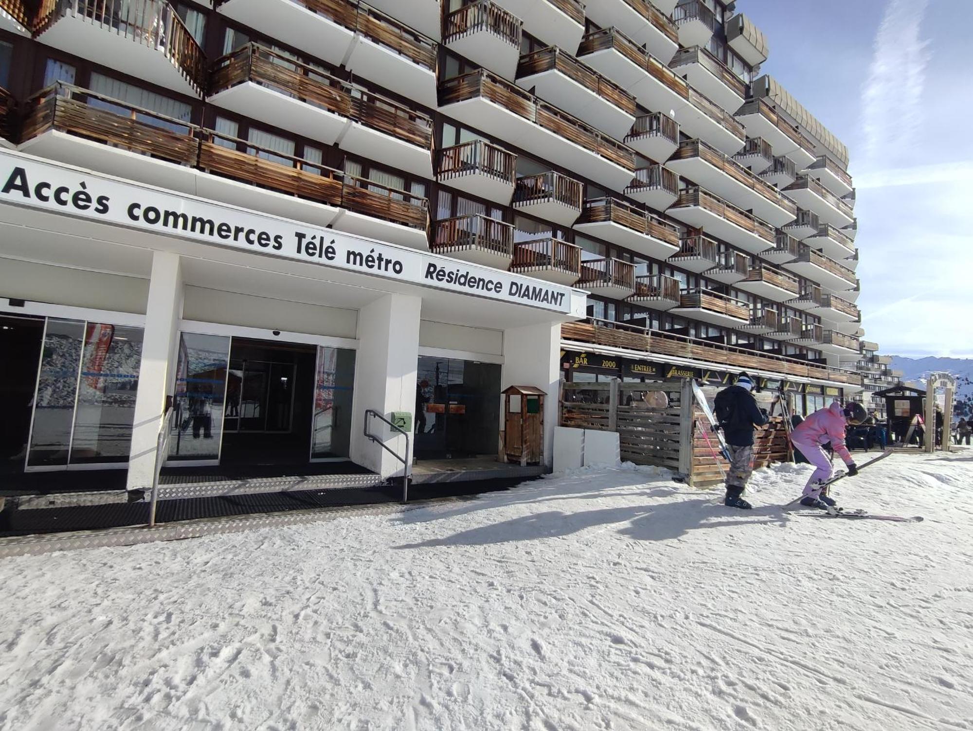 Studio Cosy 2100M Pied Des Pistes-Direct To Ski Slopes-Ski In Ski Out-La Plagne Aime 2000 Ngoại thất bức ảnh