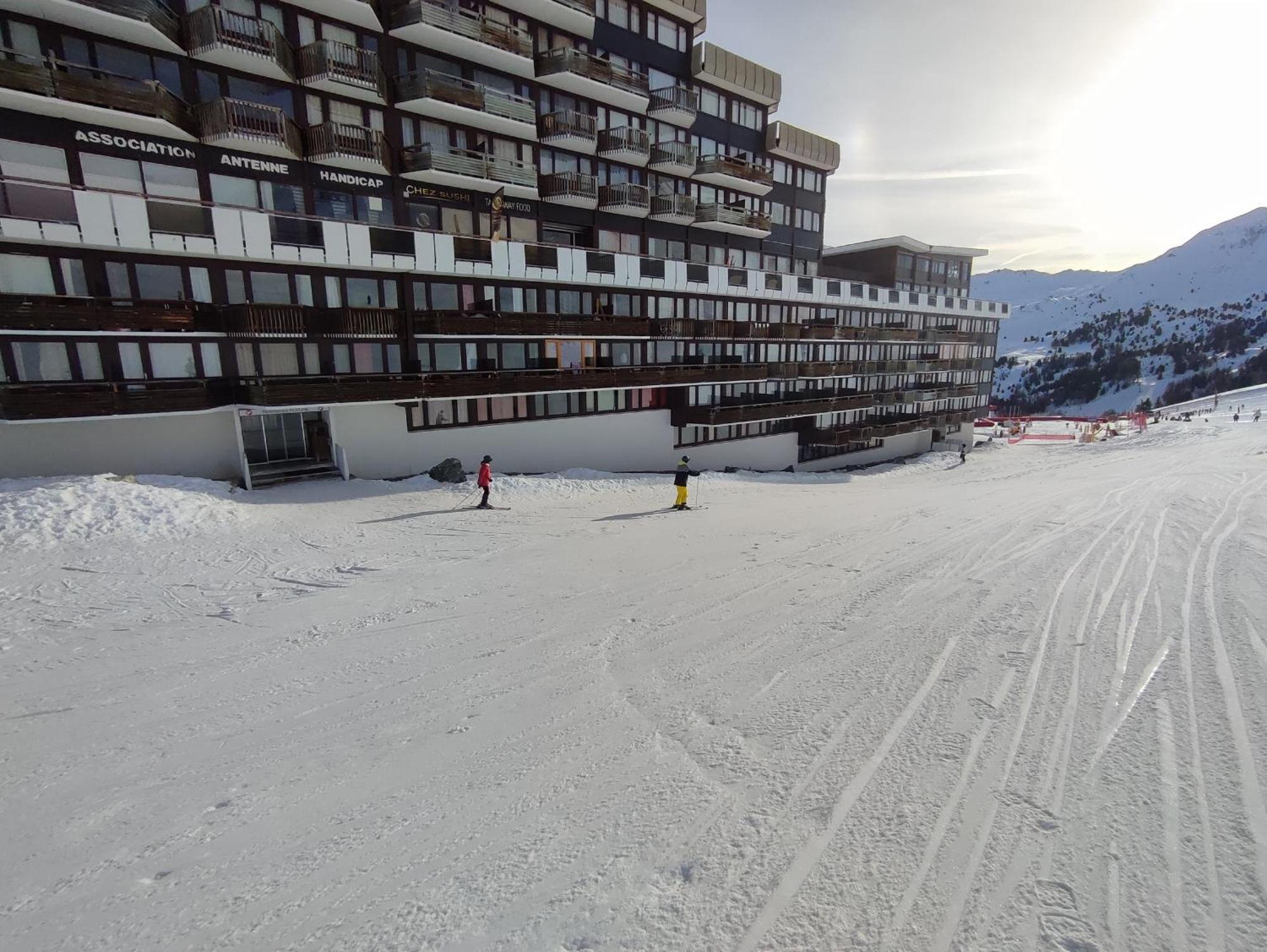 Studio Cosy 2100M Pied Des Pistes-Direct To Ski Slopes-Ski In Ski Out-La Plagne Aime 2000 Ngoại thất bức ảnh