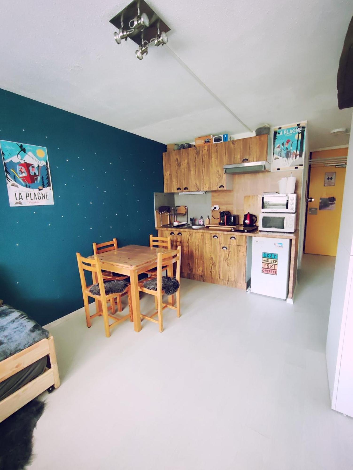 Studio Cosy 2100M Pied Des Pistes-Direct To Ski Slopes-Ski In Ski Out-La Plagne Aime 2000 Ngoại thất bức ảnh